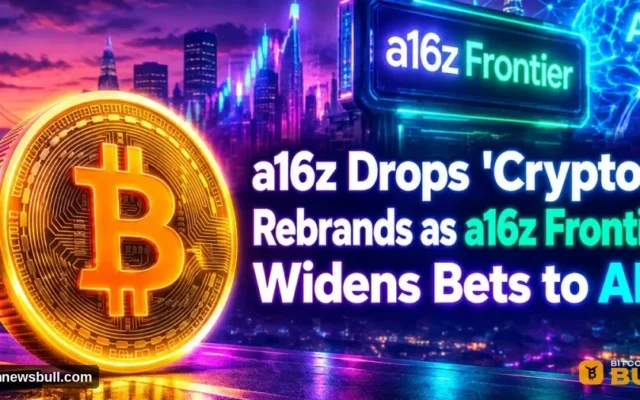 a16z Frontier Retains Crypto Focus While Expanding Into AI and Biotech