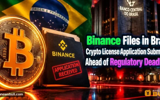 Binance Seeks Crypto Permit in Brazil Prior to Oct. 30