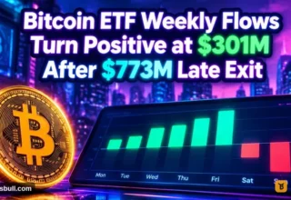 Bitcoin ETFs Retain $301M Weekly Net Inflows Despite Recent Outflows