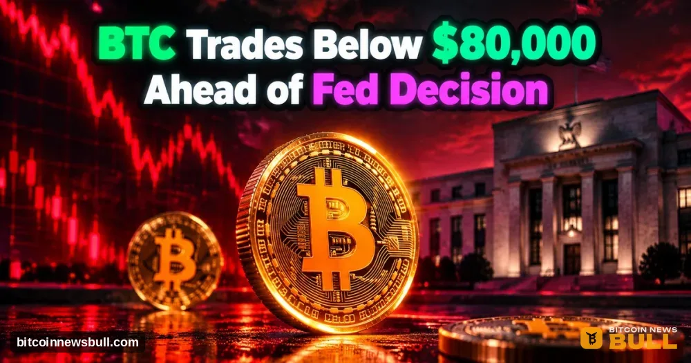 Bitcoin Stalls Below $80K Despite $110M ETF Inflow