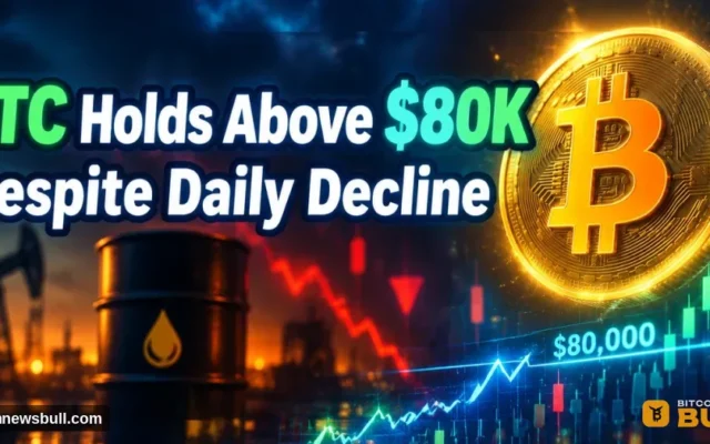 Bitcoin Stays Above $80,000 Despite 1% Daily Drop