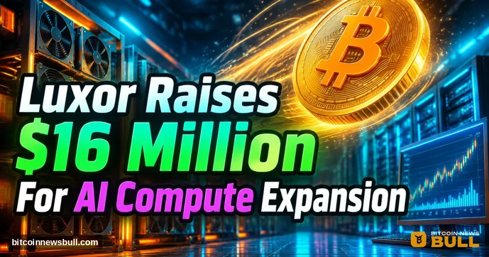 Luxor Secures $16M to Scale AI Hardware and Compute Trading