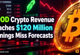 Robinhood crypto revenue drops 55% to $120M yet beats expectations